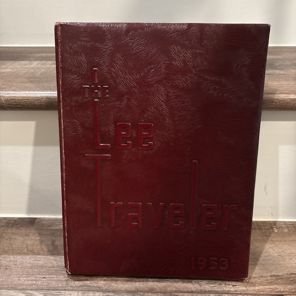 1953 Lee Traveler Yearbook,Robert E. Lee High School,Baytown,Texas